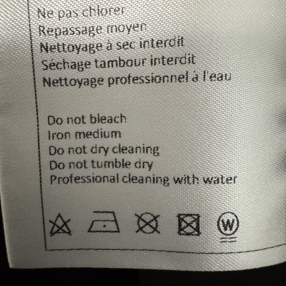 Chanel Uniform Black Blazer Tweed Jacket Sz 40 /M/6 - Picture 7 of 9